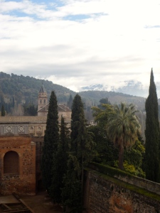 View from the guard tower of the Alhambra