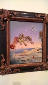 Salvador Dali, Dream Caused by the Flight of a Bee around a Pomegranate a Second before Waking Up
