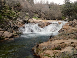 Waterfall picnic