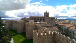 View of the Cathedral from the city walls