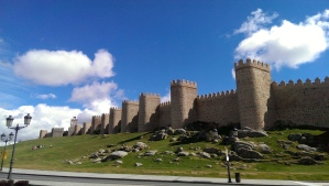 The medieval city walls!